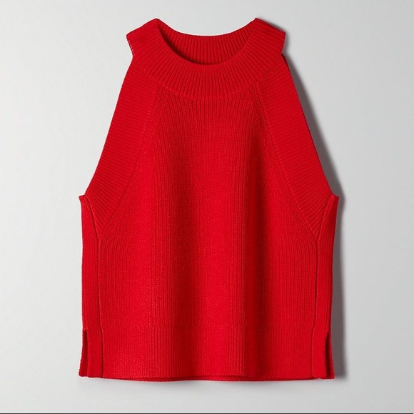 Aritzia Tops - ARITZIA ✨ WILFRED Crevier Knit Tank Top